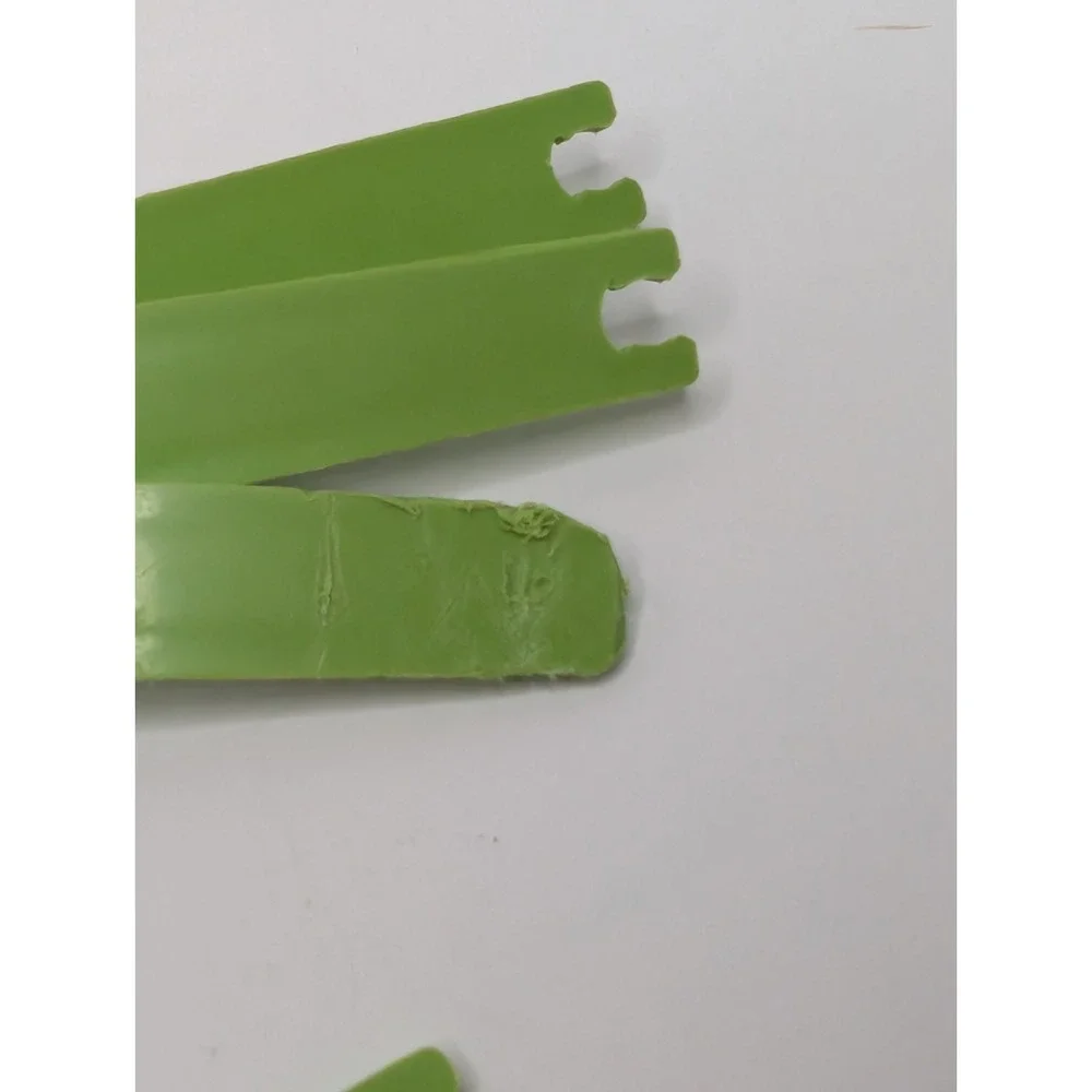 Vintage Tupperware Avocado Green Measuring Spoons Set 5‎ Pc Retro Kitchen...